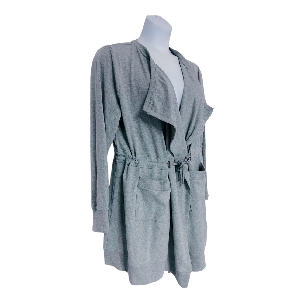 Midnight Velvet Catalog Cardigan Casual T-shirt Sweatshirt Thigh Duster Shacket - Picture 4 of 14